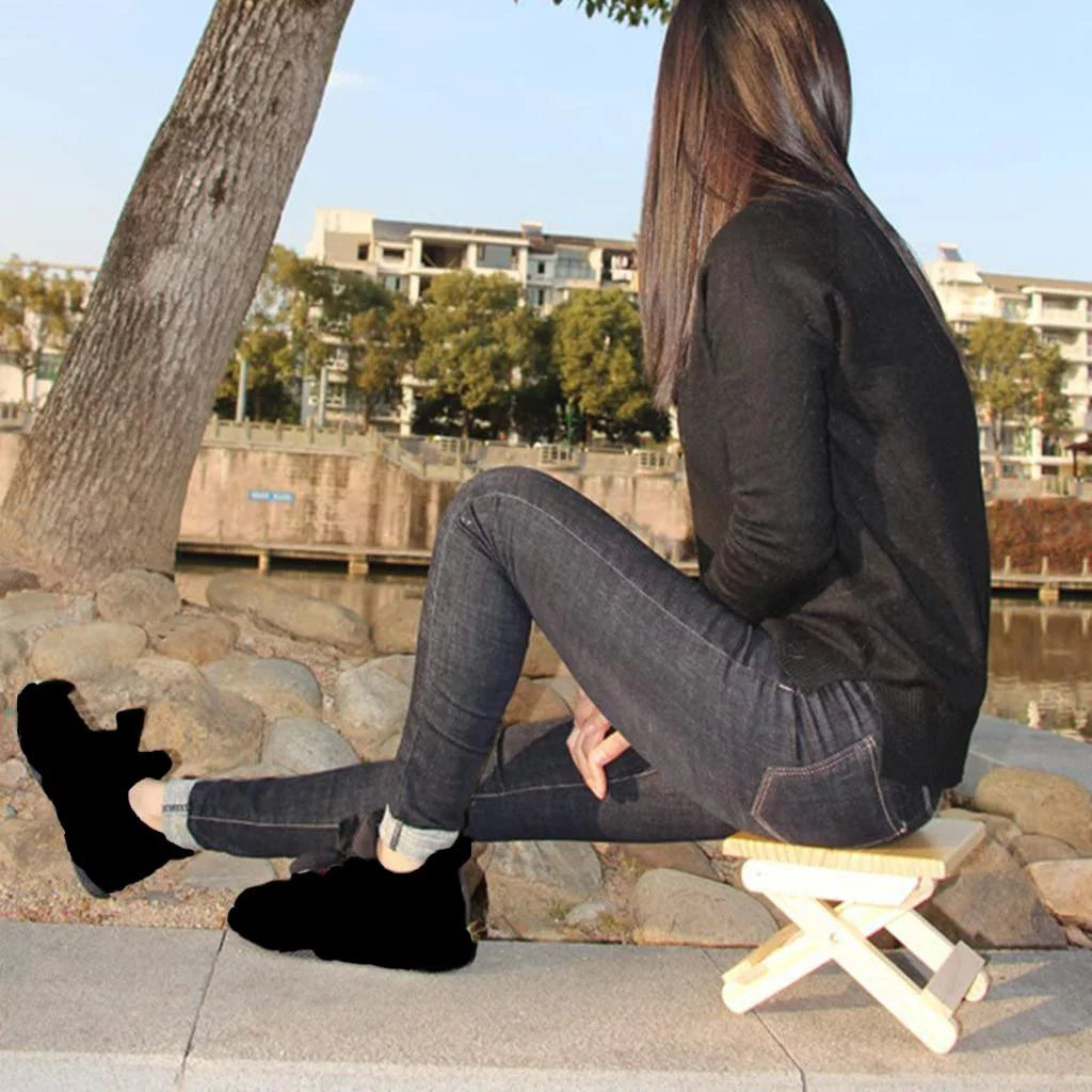 Folding Wooden Step Stool J408