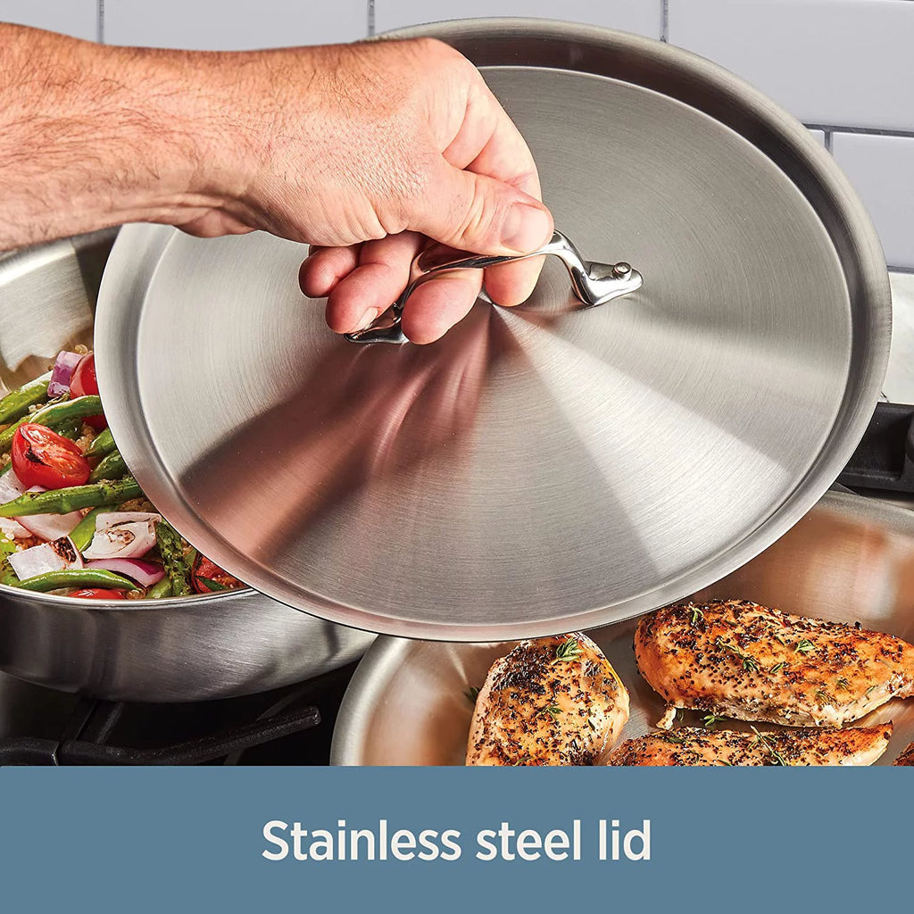 3-Ply Stainless Steel 7 Piece Cookware Set W726