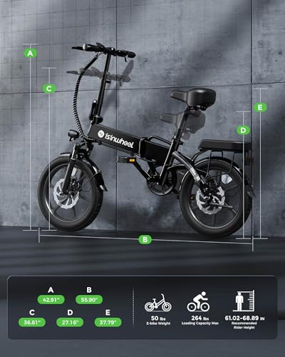 Folding Electric Bike 500W Motor 20 mph V92294