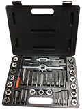 Carbon Steel Tap and Die Set with Round Die S866085
