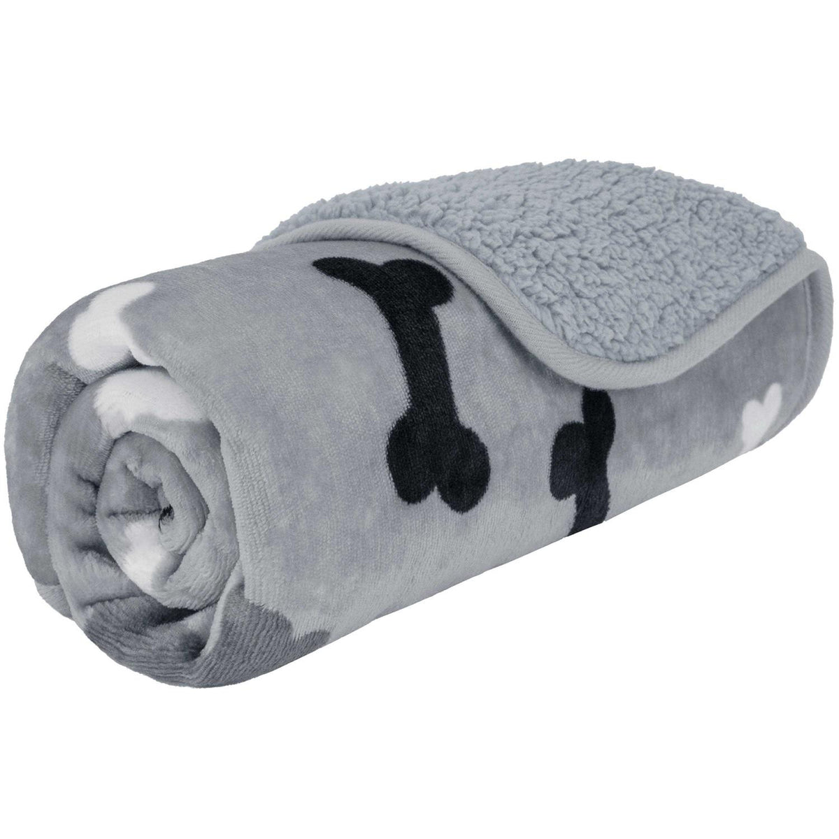 Waterproof Sherpa Fleece Pet Blanket T576837