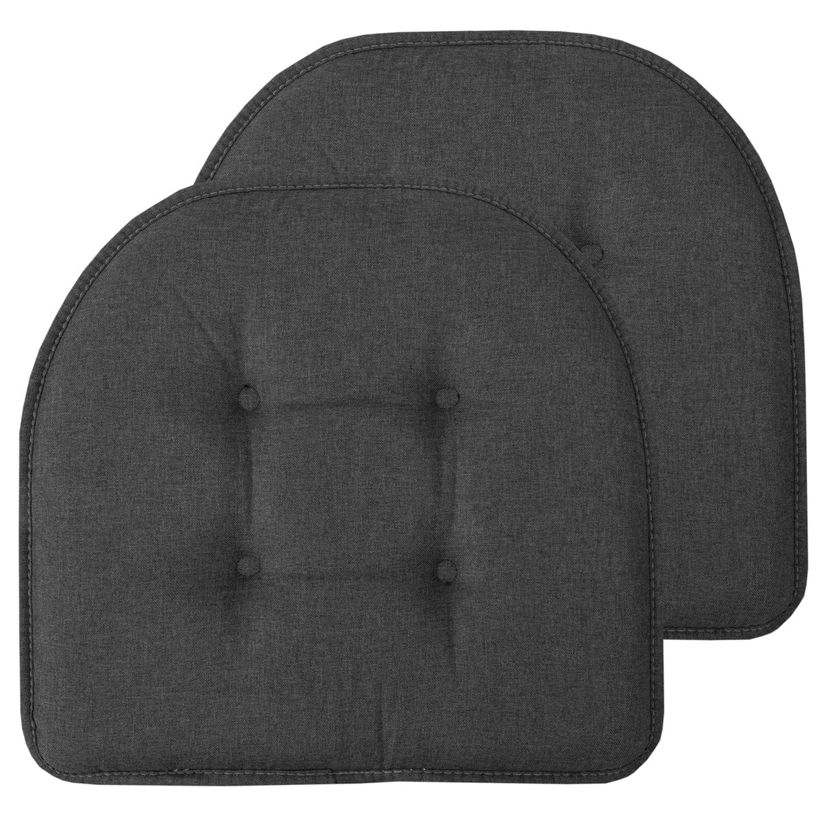 U-Shaped Memory Foam No Slip Chair Pad Cushion 2 Pack J347