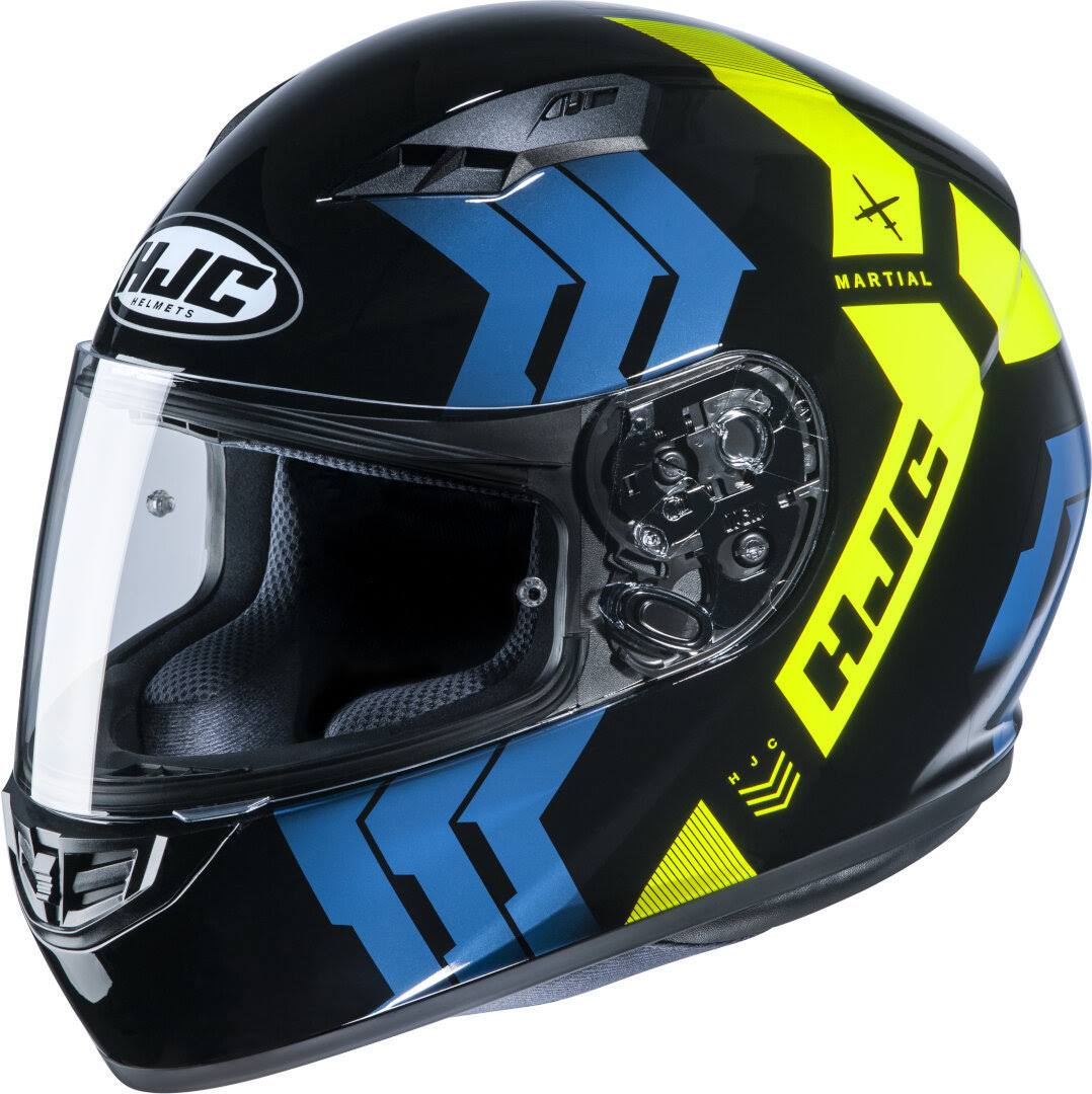 Black-Yellow Size S Motorcycle Helmet M17635
