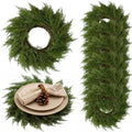 Round Christmas Placemats Set of 6 I753999