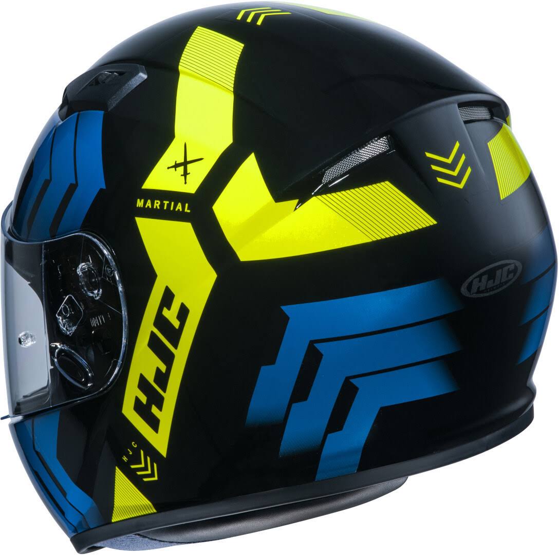Black-Yellow Size S Motorcycle Helmet M17635