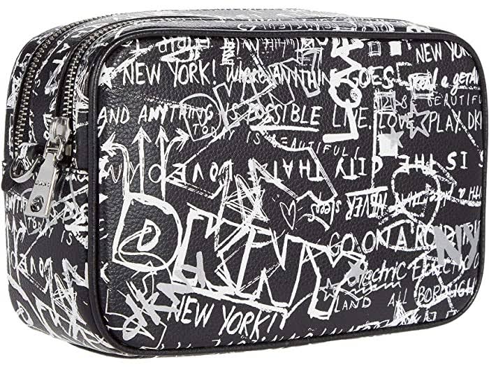 Black White Silver Crossbody Camera Bag Y162309