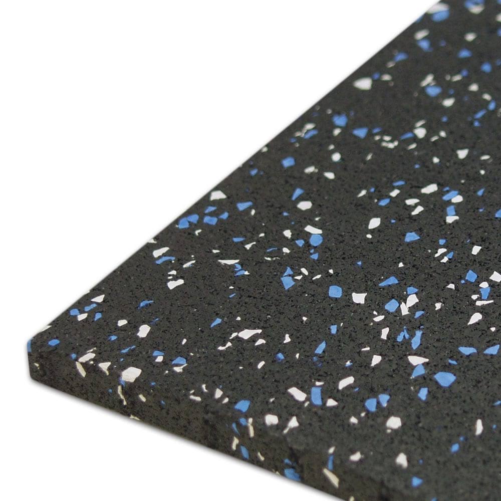 Blue Dot Recycled Rubber Flooring Rolls 156 x 48 x 0.19 in. P51128