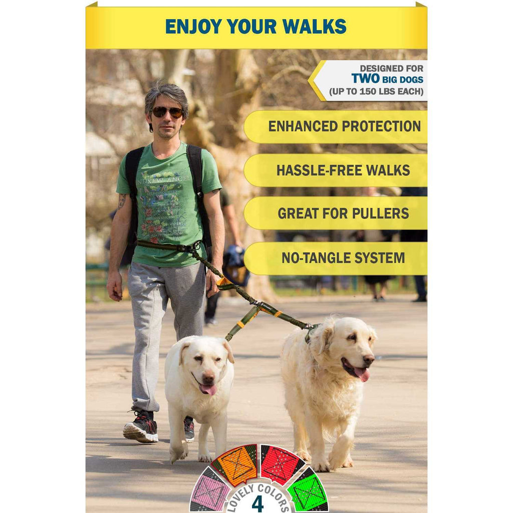 Double Dog Leash for Large Dogs G74810