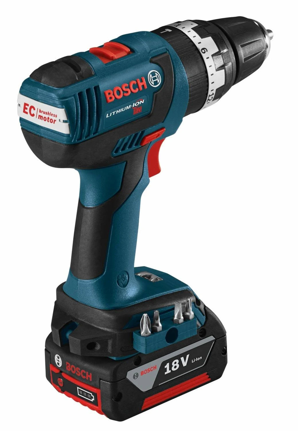 18V EC Brushless Compact Tough 1/2x22 Hammer Drill/Driver B3911