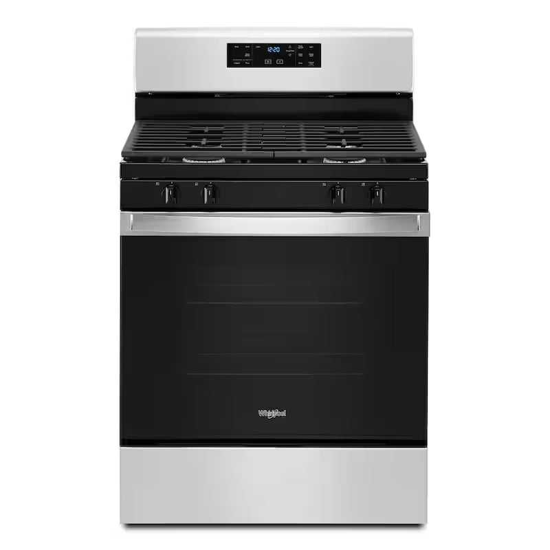 4-Burner Freestanding Gas Range in Stainless Steel B895402
