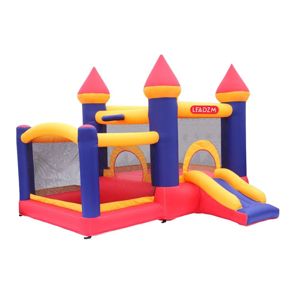 Inflatable Bounce House Castle Kids Slide Jumper Bouncer 2 Room with Blower A81985