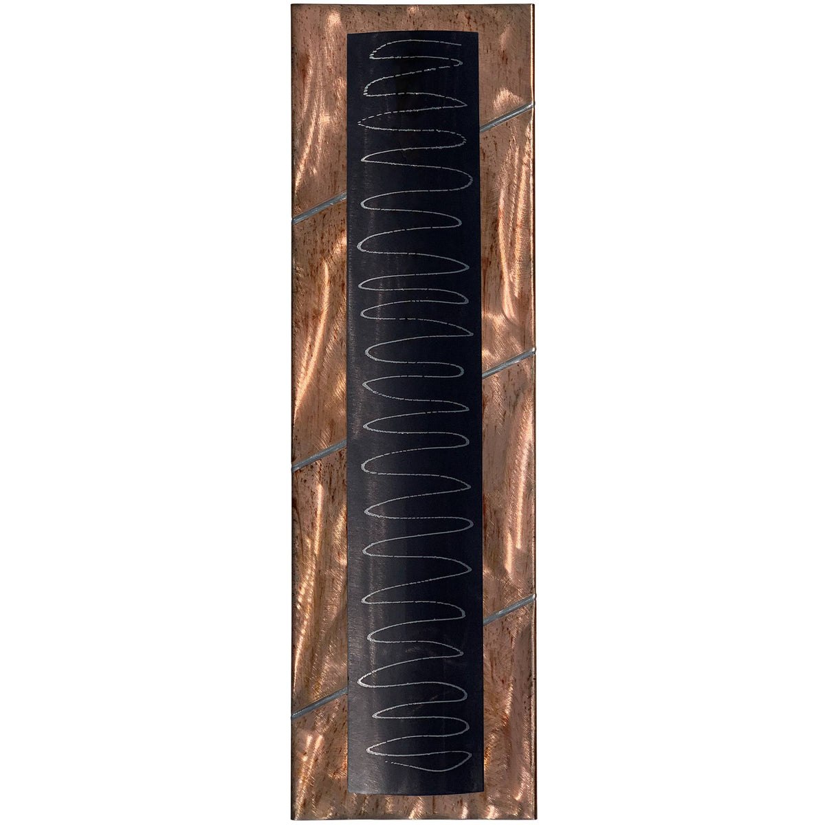 Artisan Zig-Zag Candy Black/Distressed Copper T122948