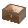 Glass Top Humidor with Cedar and Digital Hygrometer P584