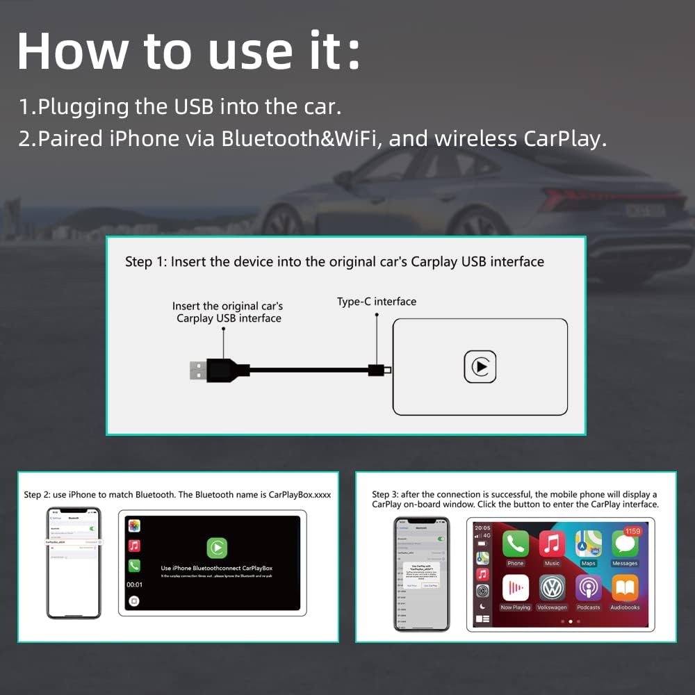 Wireless CarPlay Adapter A1409