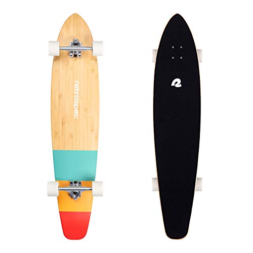 Bamboo & Canadian Maple Wood Cruiser Longboard Skateboard R778340