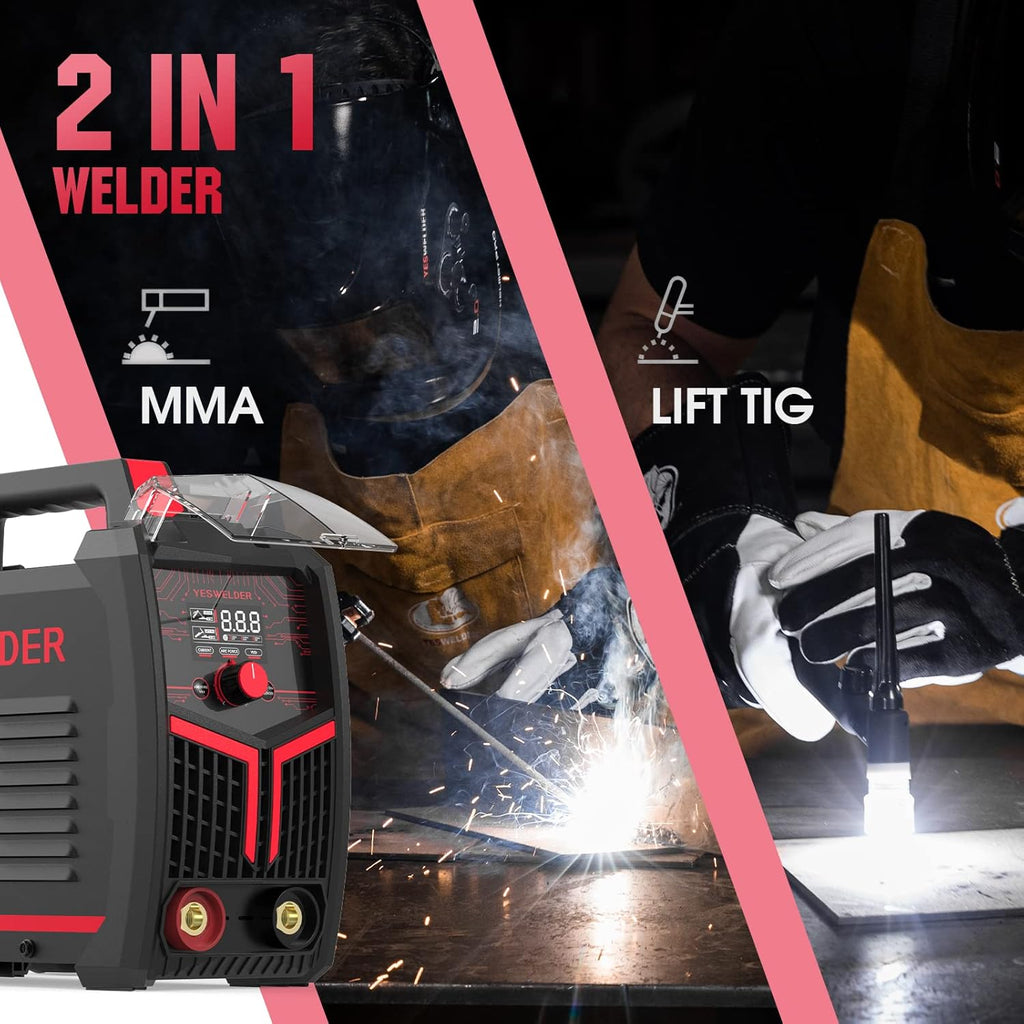 160Amp ARC Welder Machine with Synergic Control R475728