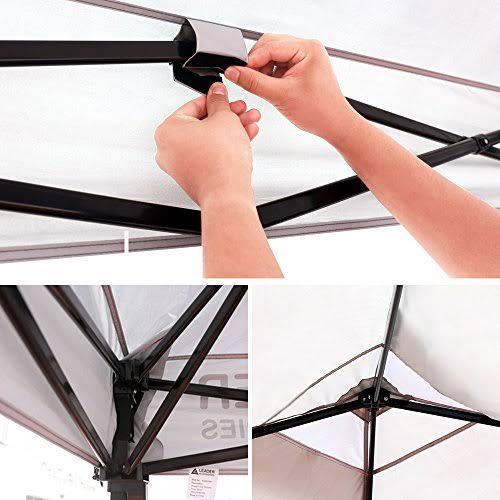 10' x 10' Pop Up Canopy with Wheeled Carry Bag E7061