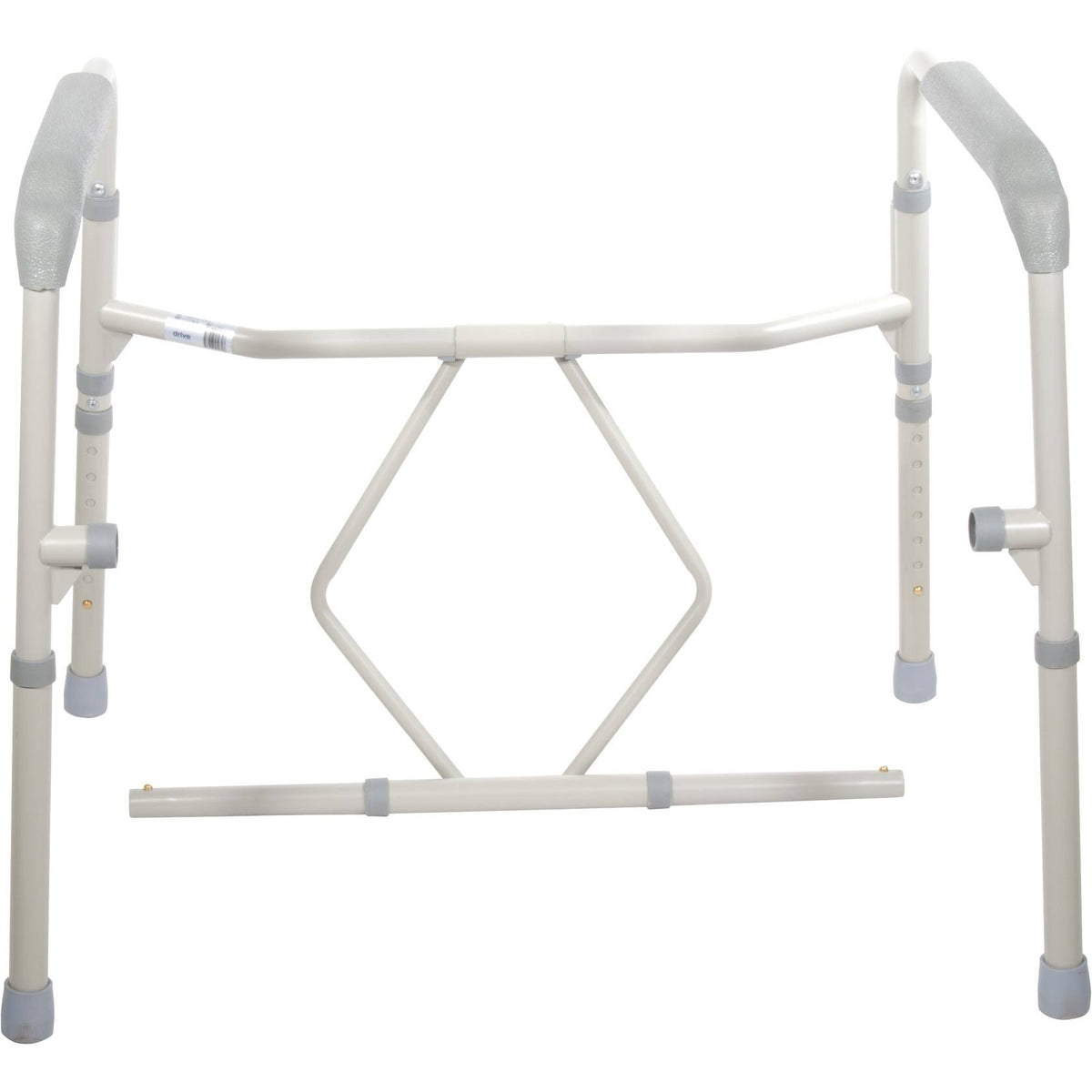 Grey Bariatric Folding Commode P7062