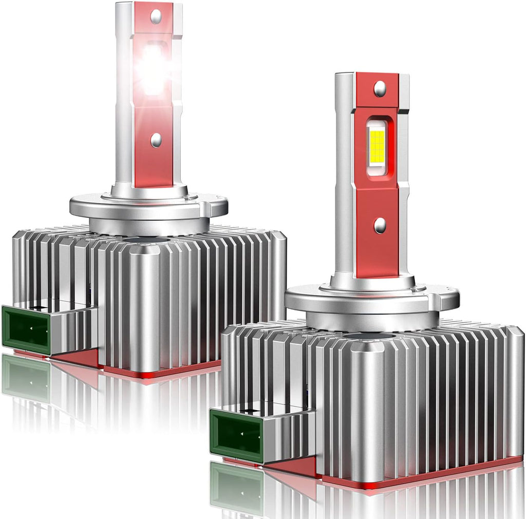 D1S D1R LED Headlight Bulb 100W 12000LM 6000K Super White (2 Pack) X8606