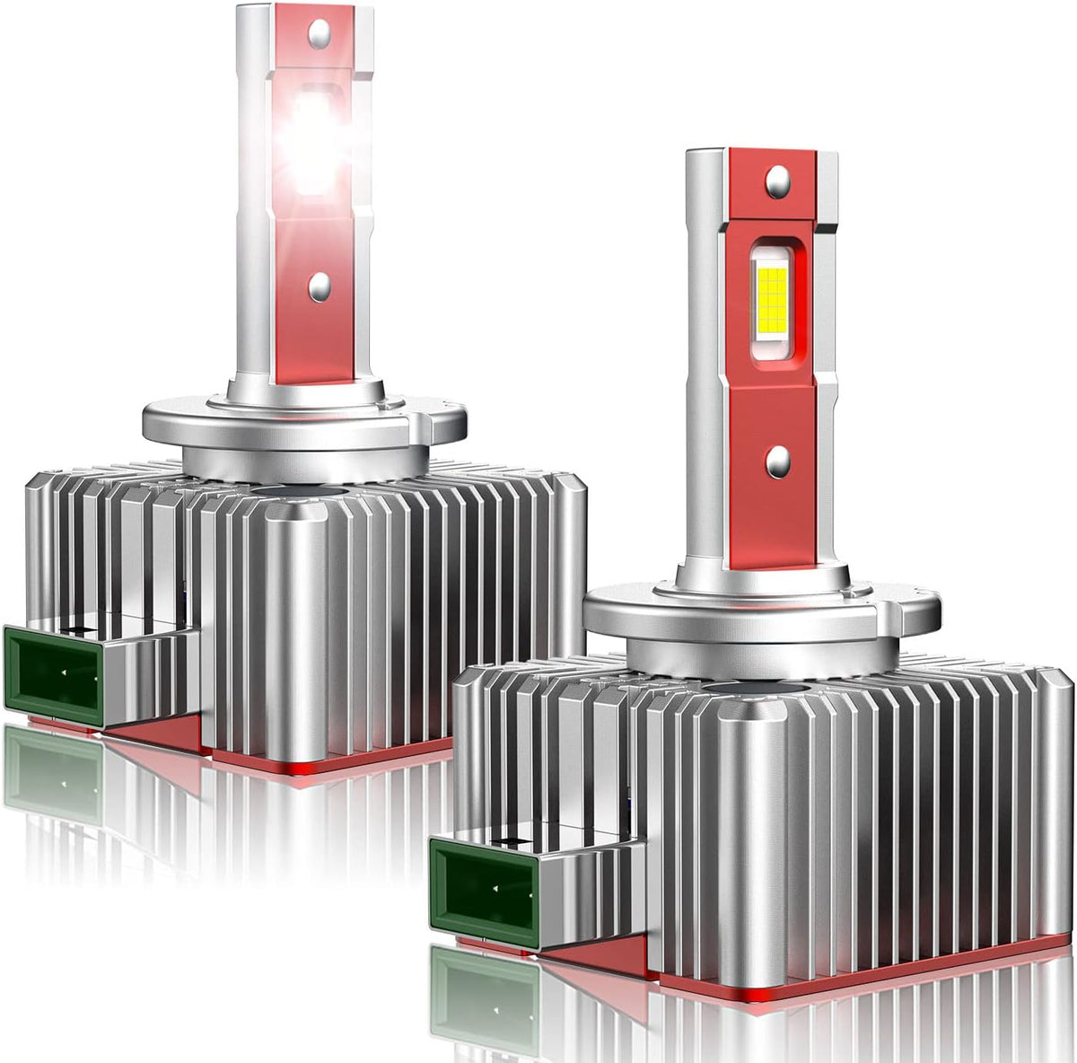 D1S D1R LED Headlight Bulb 100W 12000LM 6000K Super White (2 Pack) X8606