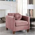 Rose Velvet Armchair H19931