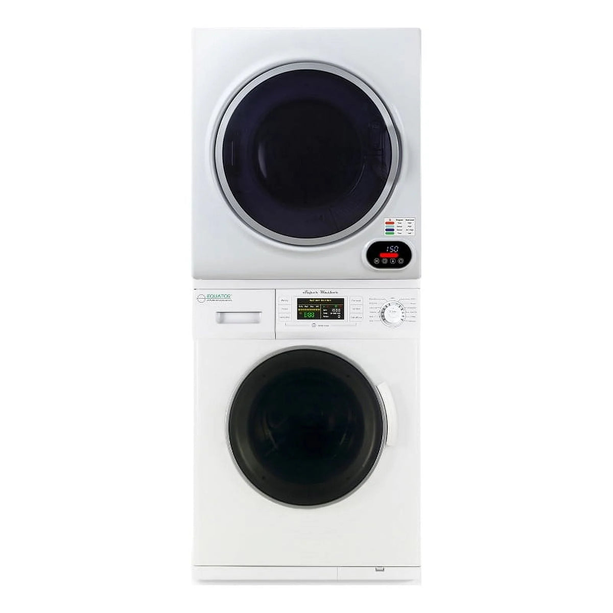 110V Compact Washer and Vented Sensor Dryer Set N913