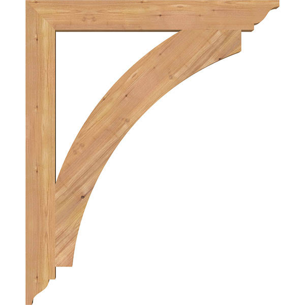 3 1/2x22W x 30x22D x 36x22H Western Red Cedar Bracket M578559