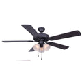 Black 5 Blade Ceiling Fan B33071