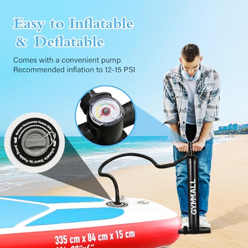 Inflatable Stand Up SUP Paddle Board with Storage Bag K849