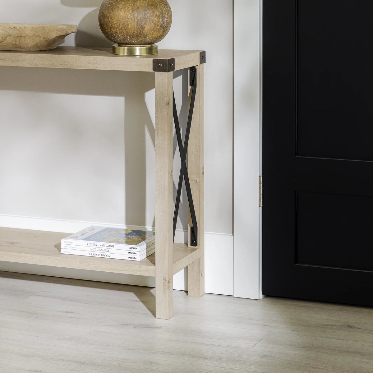Metal X Console Table G397