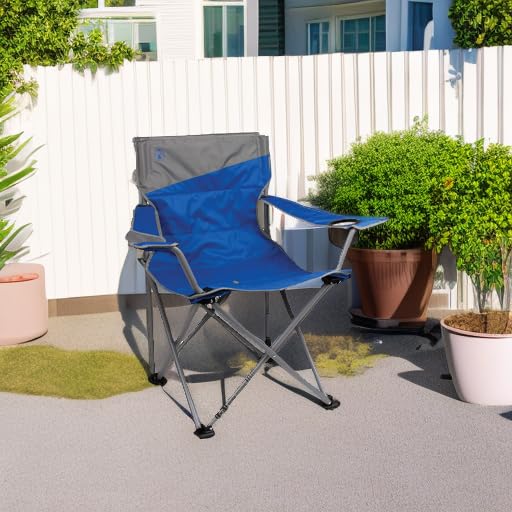 XL Water-Resistant Camping Chair with Cup Holder X224001