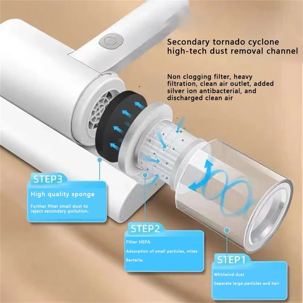 Wireless Handheld Dust Mite Vacuum UV Vacuum S2545