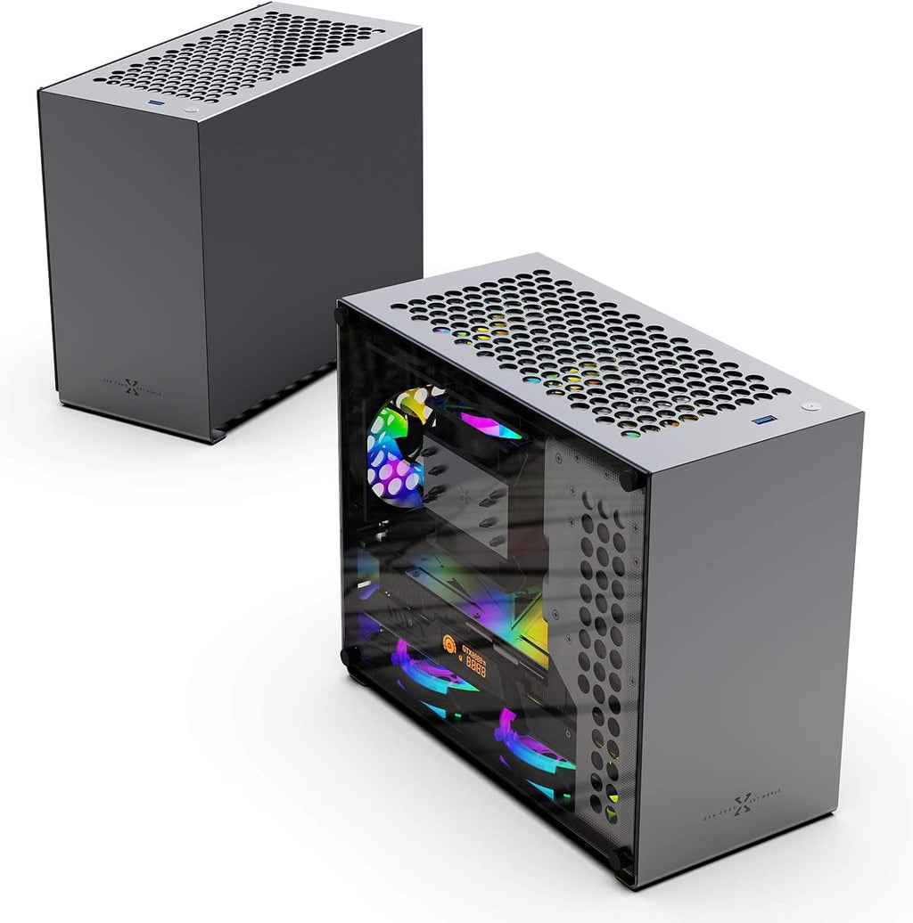 Portable Micro ATX PC Case with Aluminum Alloy S79616
