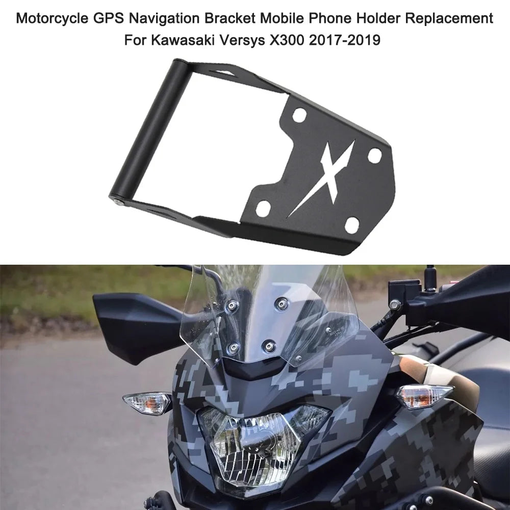 Motorcycle Navigation Bracket Front Bar Stand Mobile Phone Holder S6793