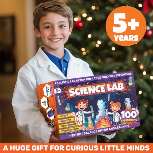 Science Kits for Kids with 100 Experiments C678251