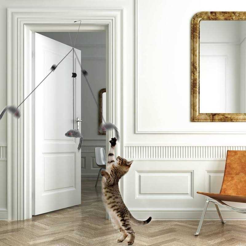 Hanging Door Cat Mouse Toys K2046