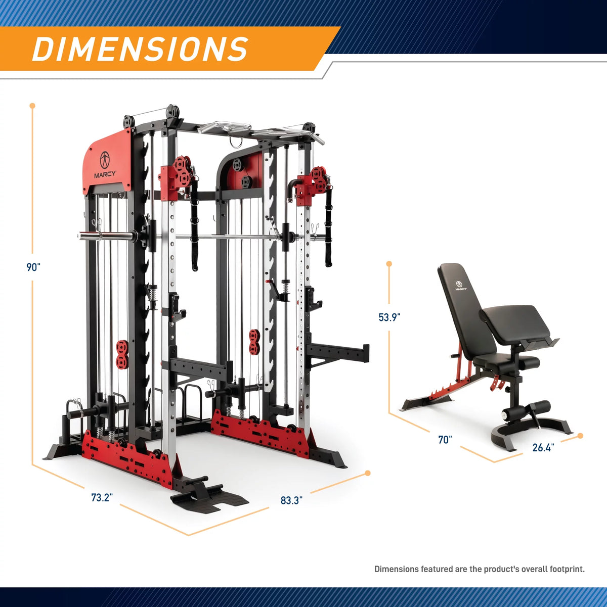 Smith Cage Home Gym System D10073
