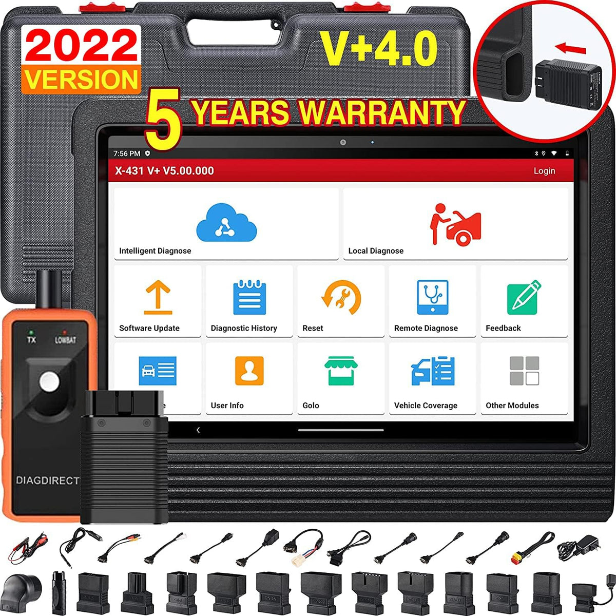Bidirectional Scan Tool with ECU Coding M2133