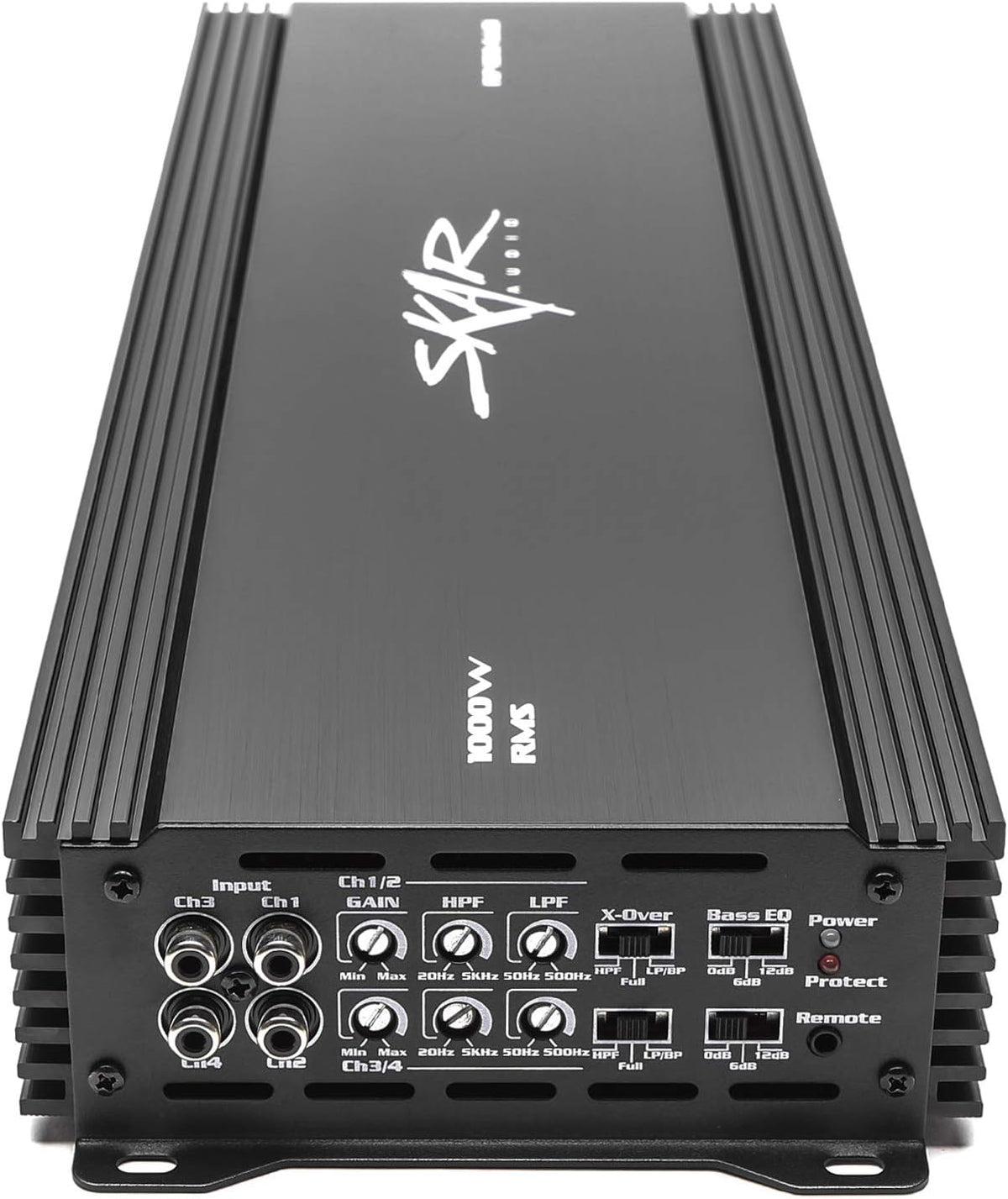 1,000 Watt Full-Range Class A/B 4 Channel Car Amplifier F5435