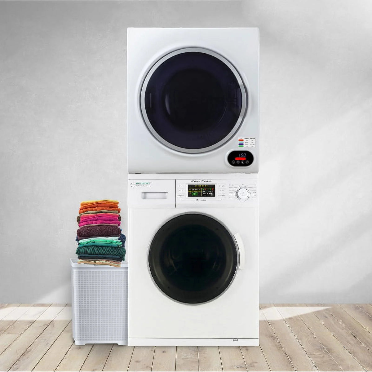 110V Compact Washer and Vented Sensor Dryer Set N913