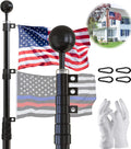 25FT Telescoping Heavy Duty Flag Pole N4715