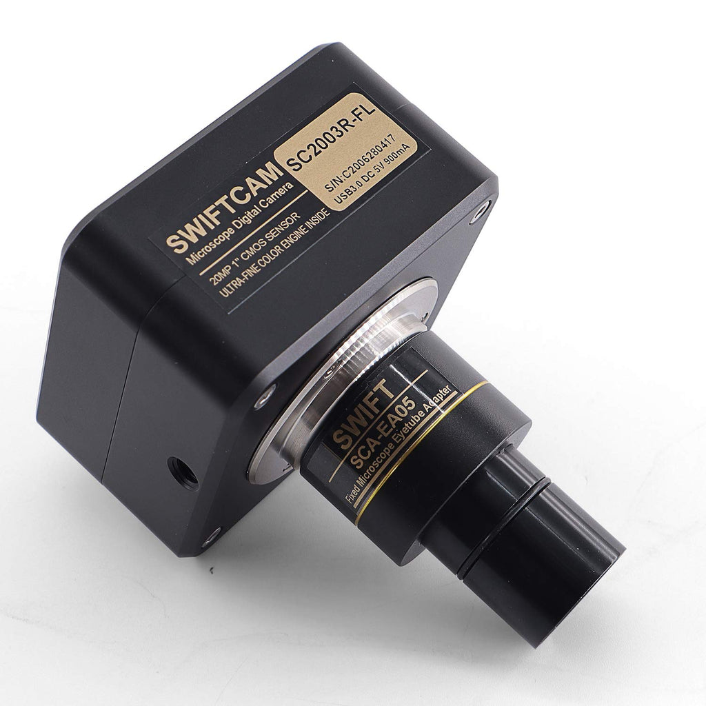18 Megapixel Camera for Microscopes with Reduction Lens and USB 3.0 Cable Z92055