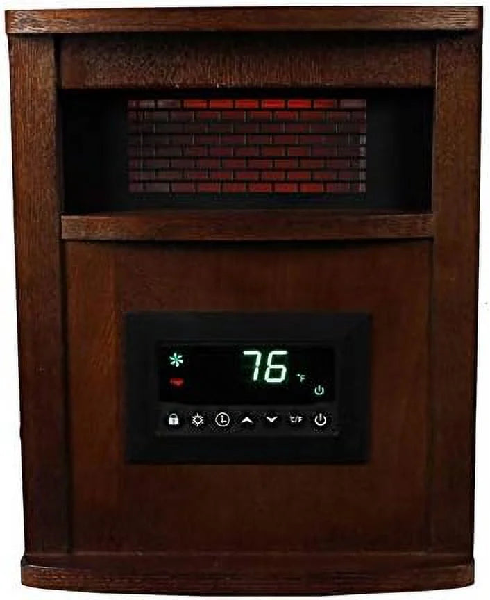 1500W Portable Infrared Quartz Space Heaters (Pair) X7518