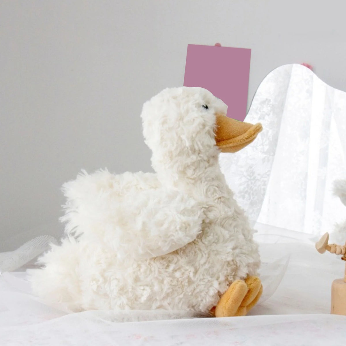 20cm Duck Plush Doll PP Cotton Stuffed Animal Toy N895