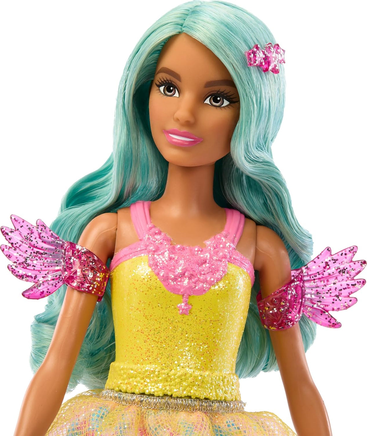 Barbie Teresa Fashion Doll with Fantasy Outfit, Pet, Leash & Styling Pieces A914