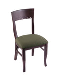 Dark Cherry Chair with Axis Grove Seat V489