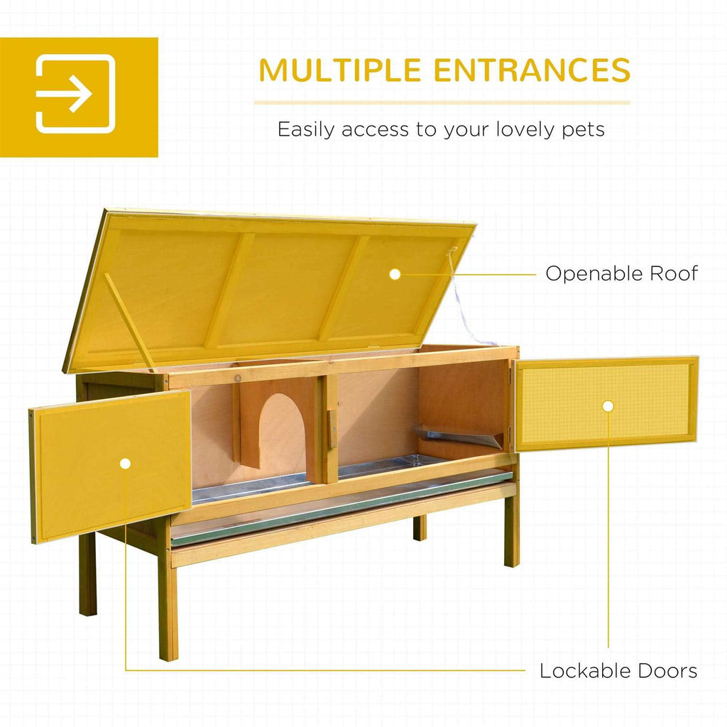 Wooden Rabbit Hutch O977189