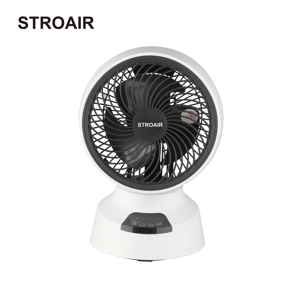 White Oscillating Table Fan P42166
