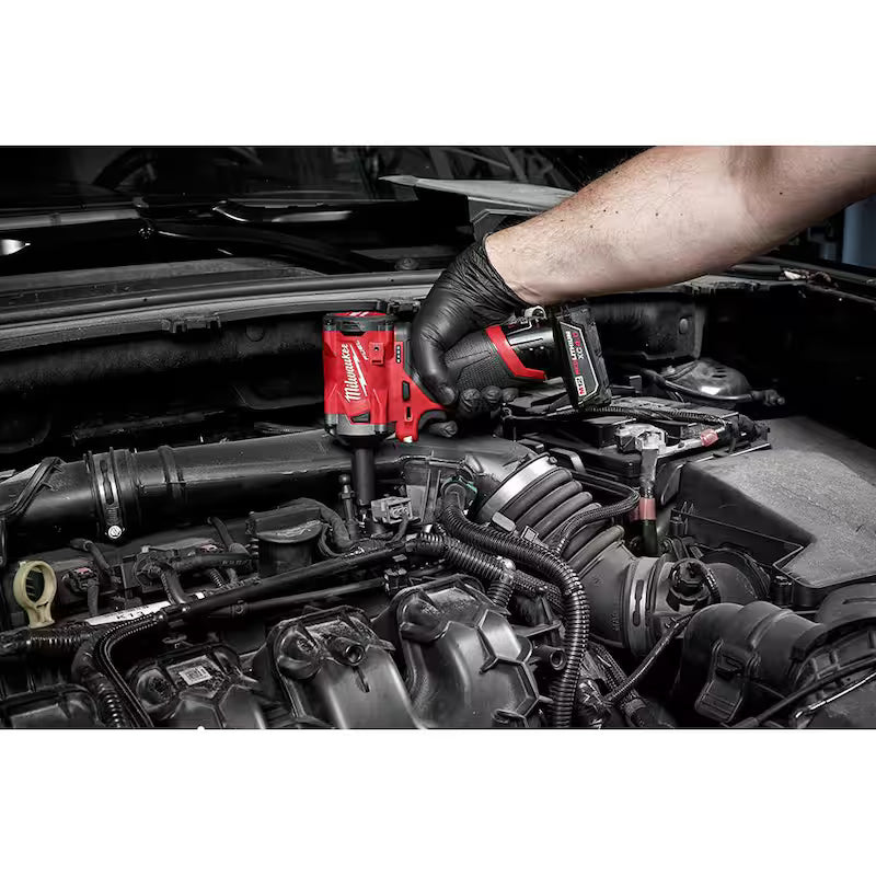 12V Brushless Cordless Stubby 3/8 in. Impact Wrench and 1/4 in. Die Grinder Kit L697