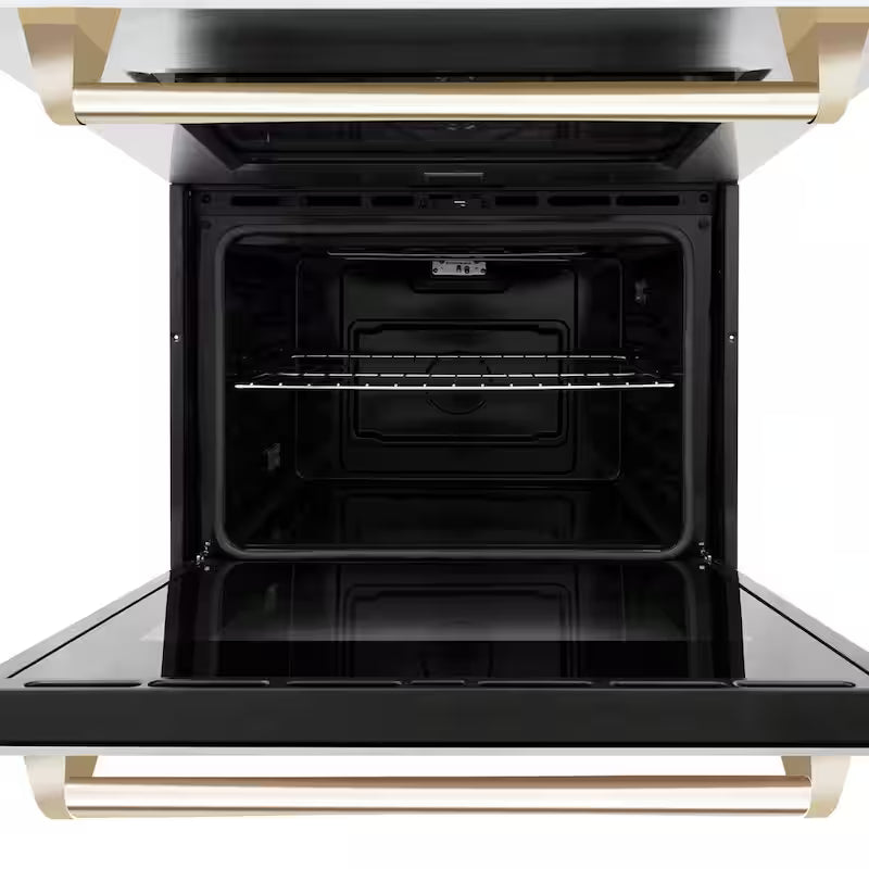 30 in. Double Electric Wall Oven with True Convection in Stainless Steel P925